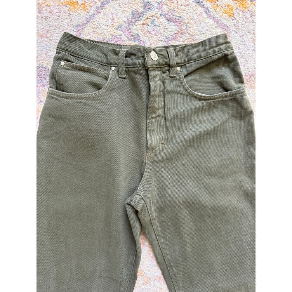 Versace Jeans Couture Green Vintage Denim - Picture 4 of 16